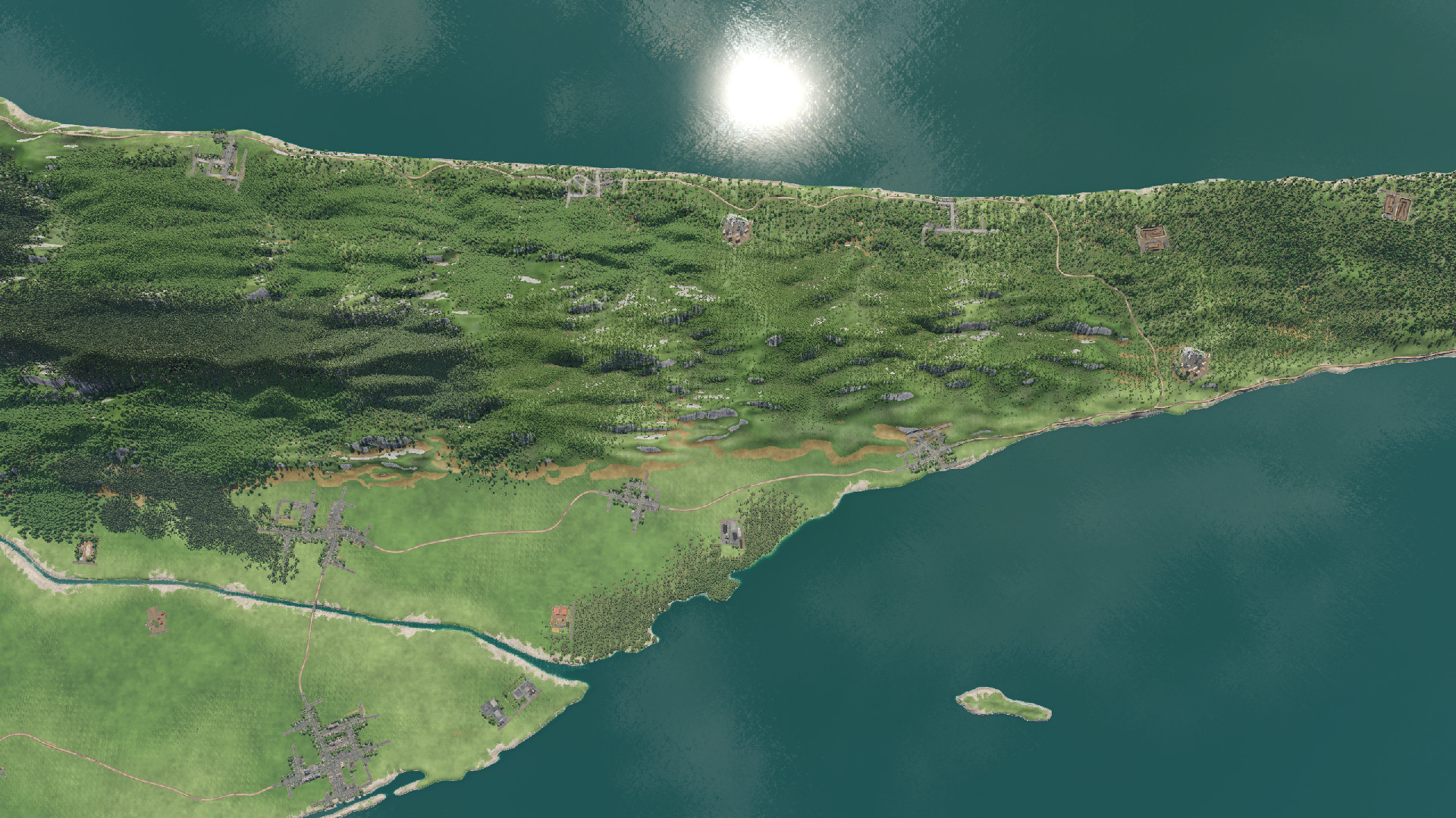 Taiwan Map With industry 台灣地圖 1:5 產業版本