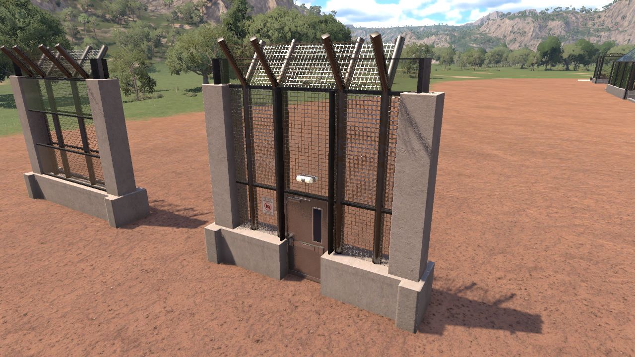 BOH Security Fence Gate