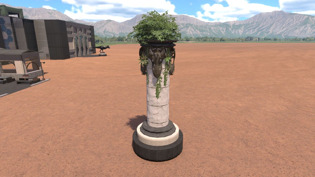 Rex Pillar Overgrown