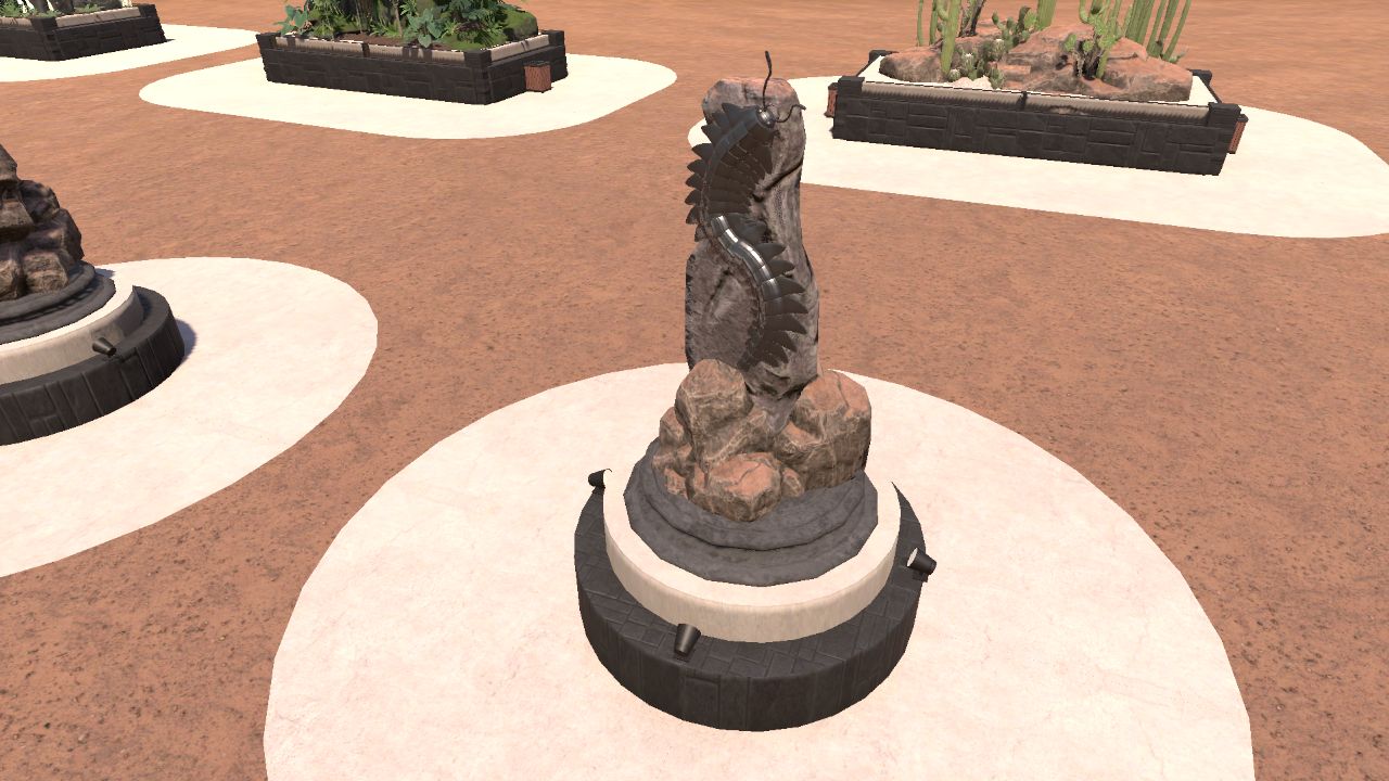 Arthroplura Statue