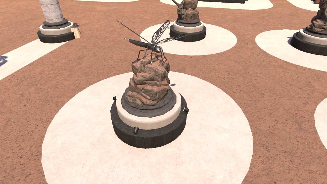 Meganeura Statue