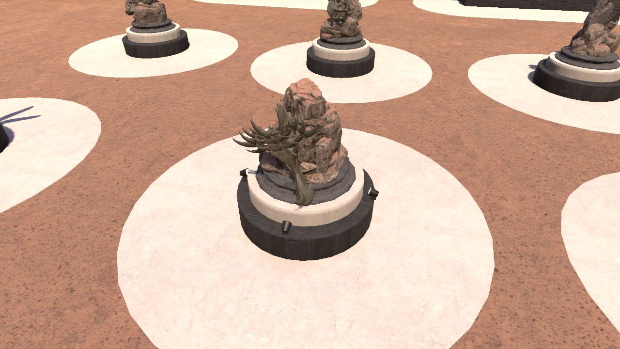 Styraco Skull Statue