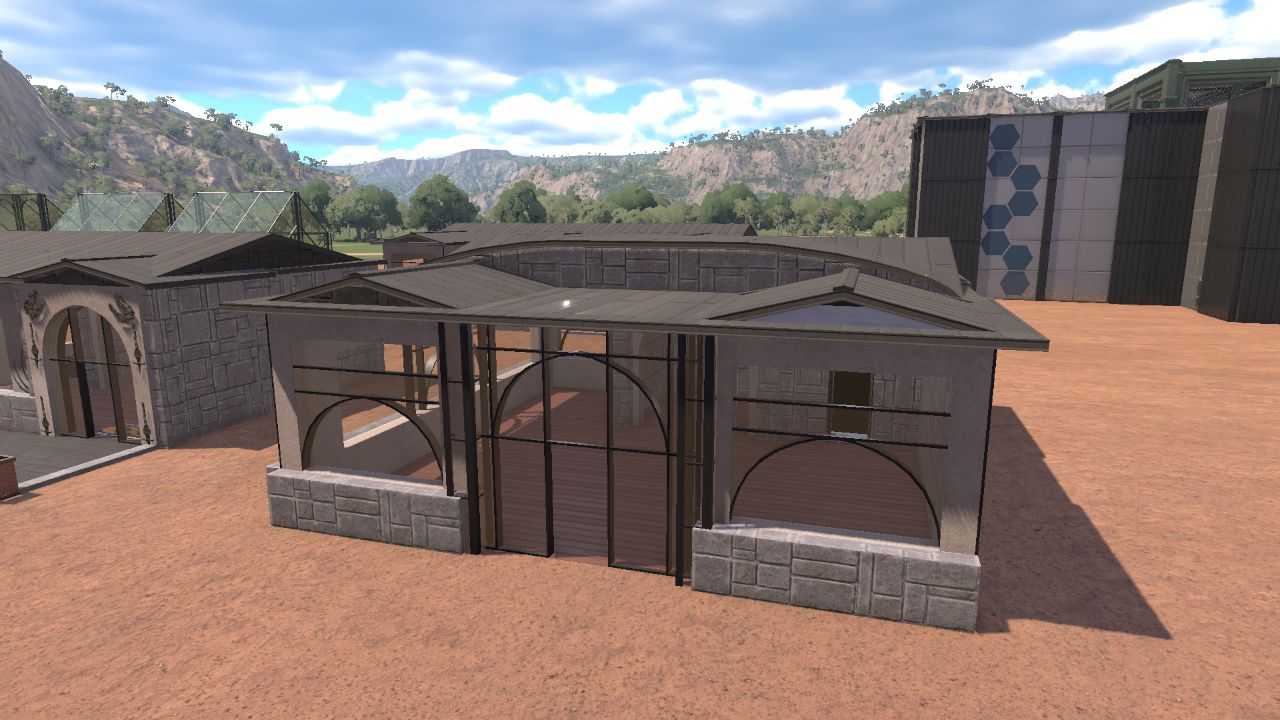 Shop shell with Bathroom