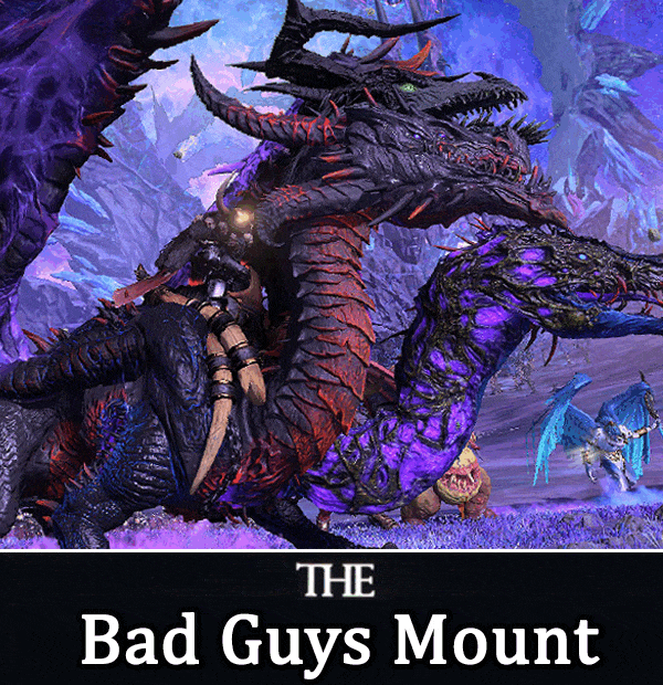 BOTG - Spellcaster with Range ATTACK for BAD GUYS mount (Alpha) (Submod)