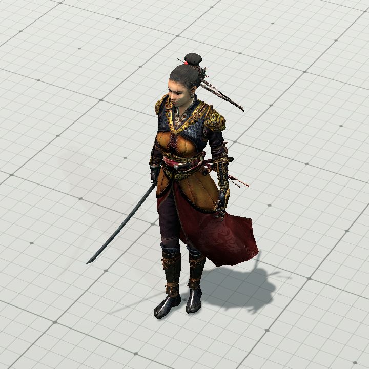 Warrior with Scar [Token]