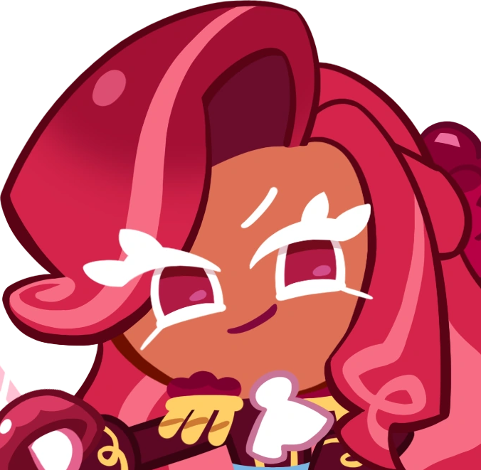 Raspberry Cookie (Cookie Run Kingdom) InfectionHUD Portrait - Zoey
