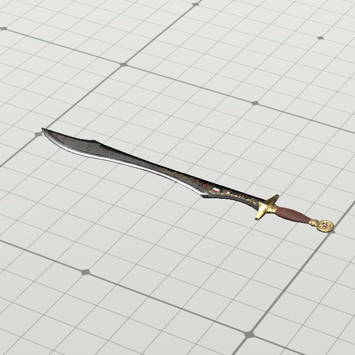 Sword, Orc Slayer Falchion