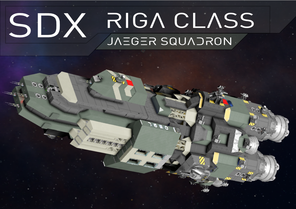 [SDX - JGSQ] Riga Class Heavy Frigate preview