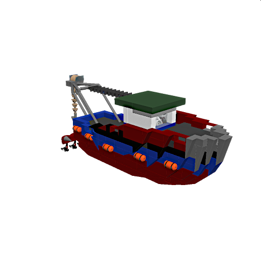 mini tug boat