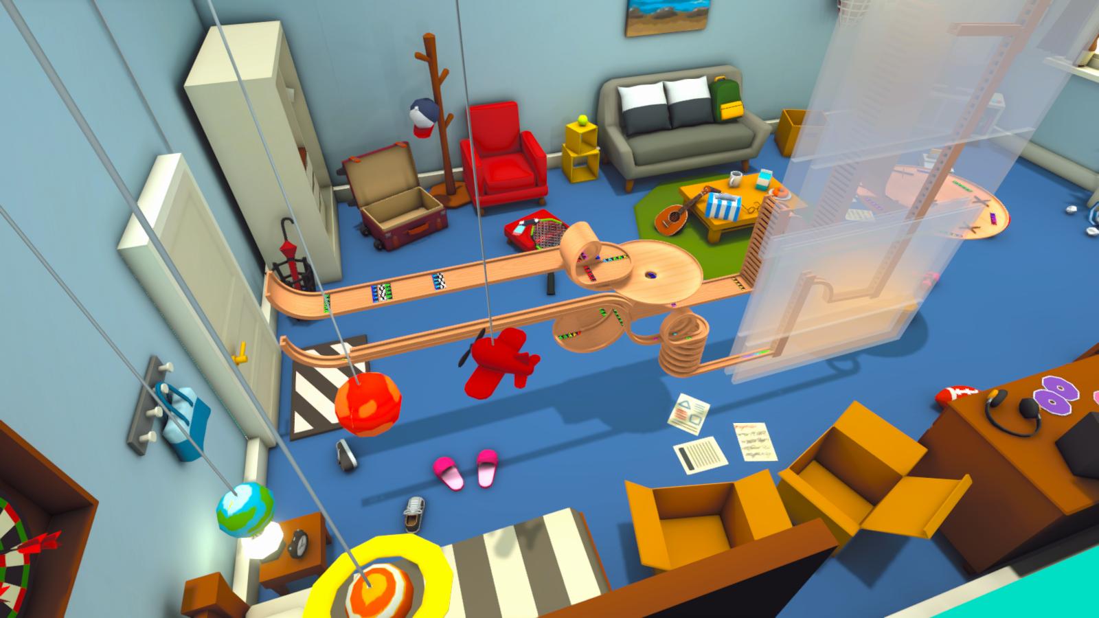 double marble run