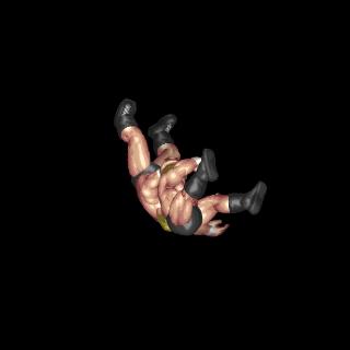 フライングネックブリーカードロップ（カウンター） / Jumping Neckbreaker Drop(Counter)