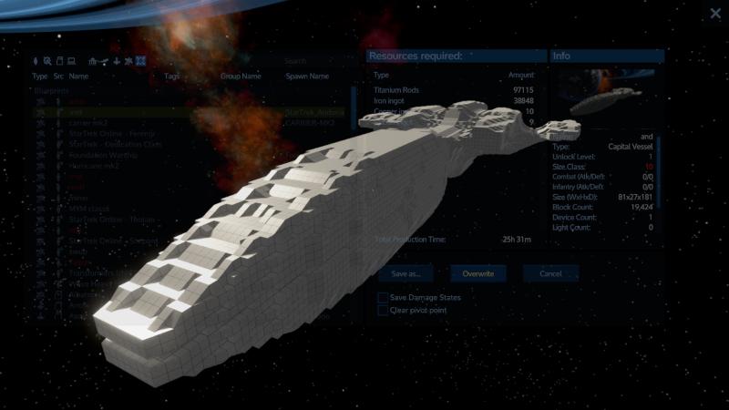 StarTrek Andorian Kumari Class