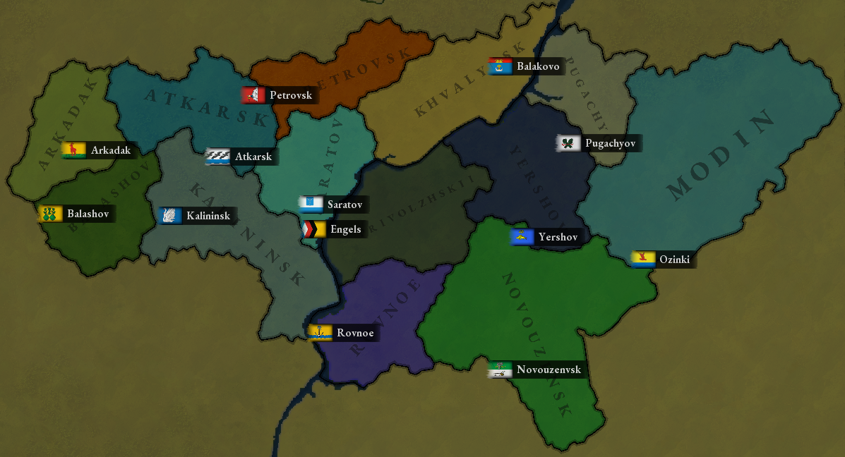 Saratov Oblast Cities & Saratov Oblast Campaign
