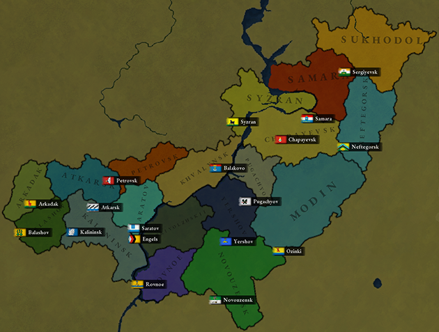 Saratov & Samara Oblasts campaign