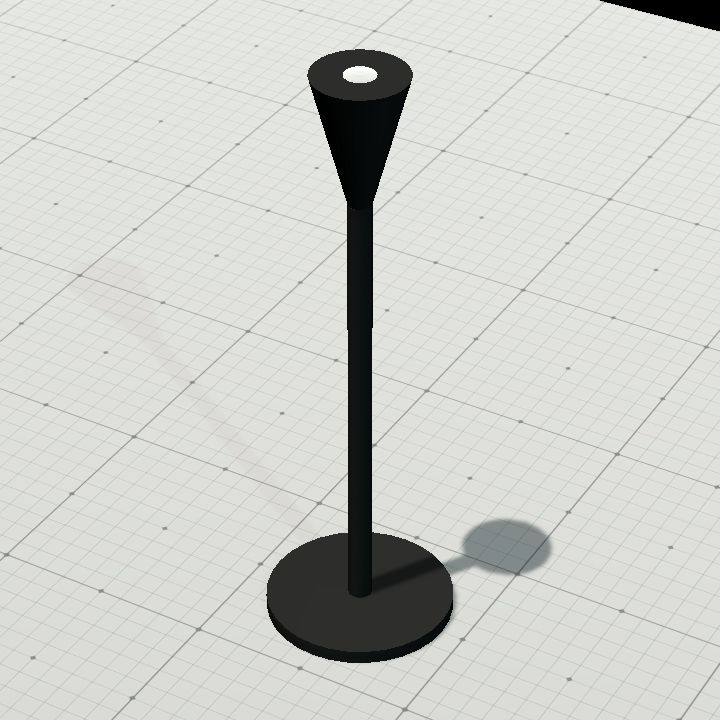 simple standing floor lamp narrow