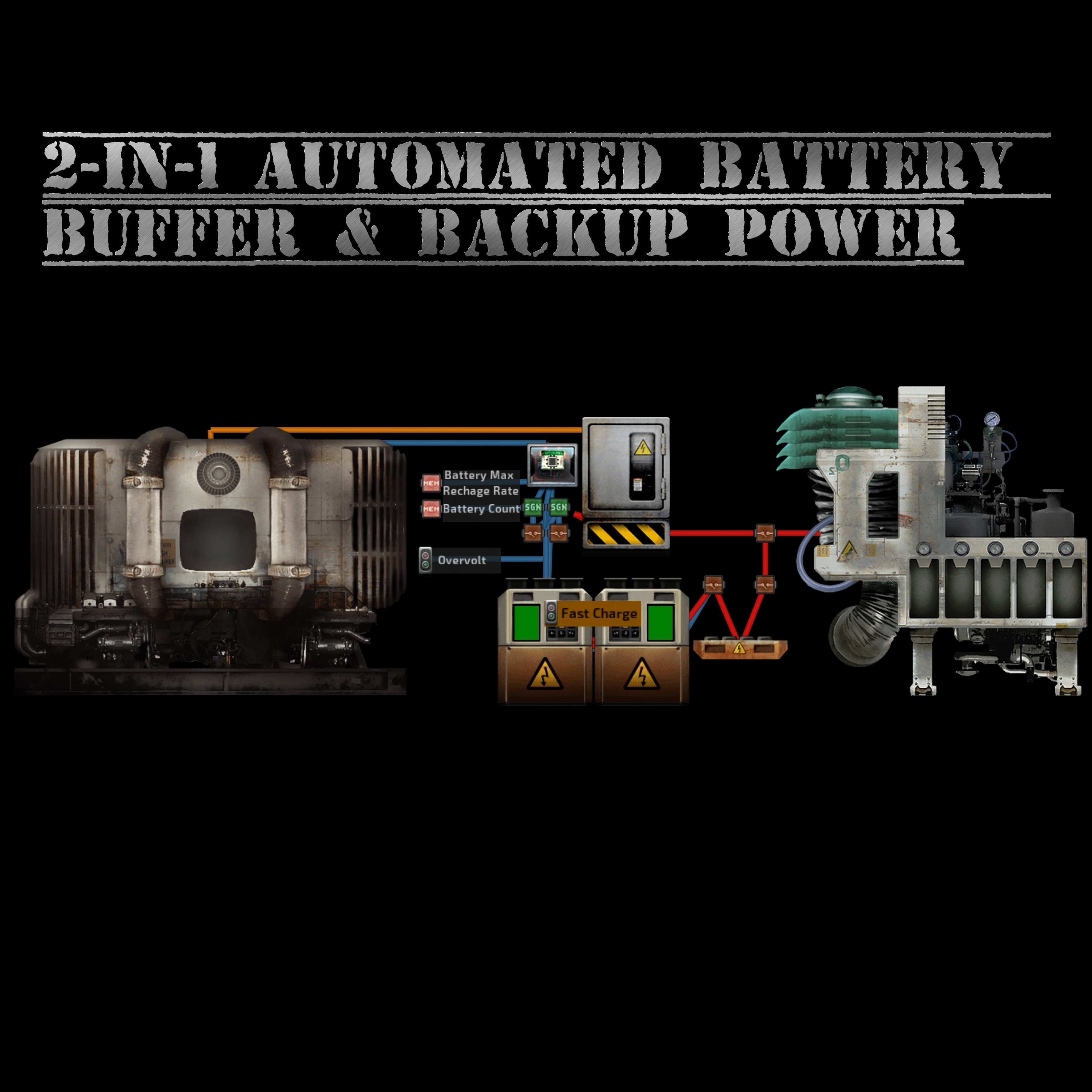 2in1 AutoBattery Buffer Backup – Barotrauma Mod