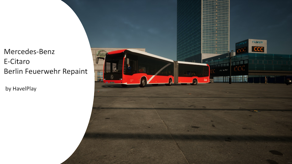 Feuerwehr Berlin MB-Citaro Repaint
