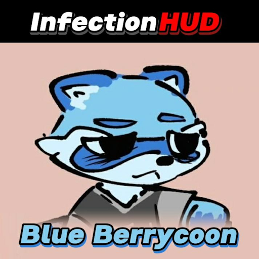Blue Berryccoon InfectionHUD Portrait - Ellis