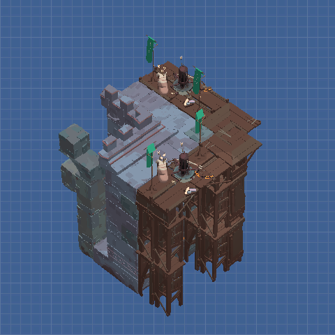 Modular Simple Inverted Wall Corner