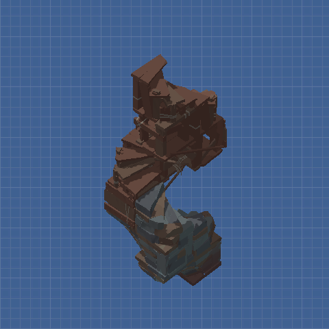 Small Spiral Stairs