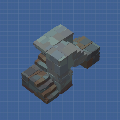 Modular Infinite Spiral Stone Staircase