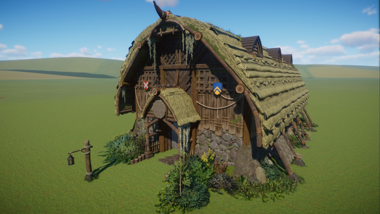 Nordic Longhouse Walkthrough Exhibit