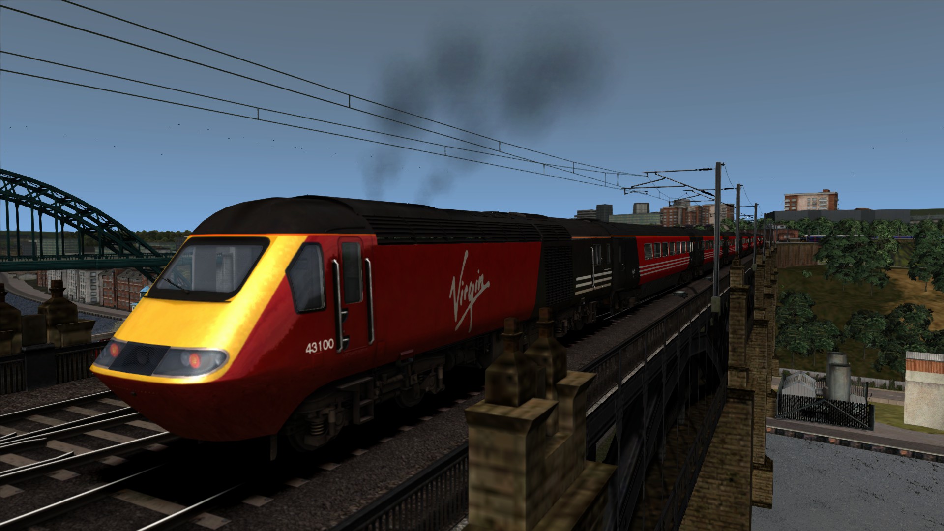 Virgin High Speed Train Class 43100 Newcastle to York Passenger Service