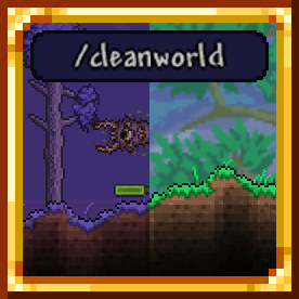 World Cleaner (Evil Biome Remover) – Terraria Mod