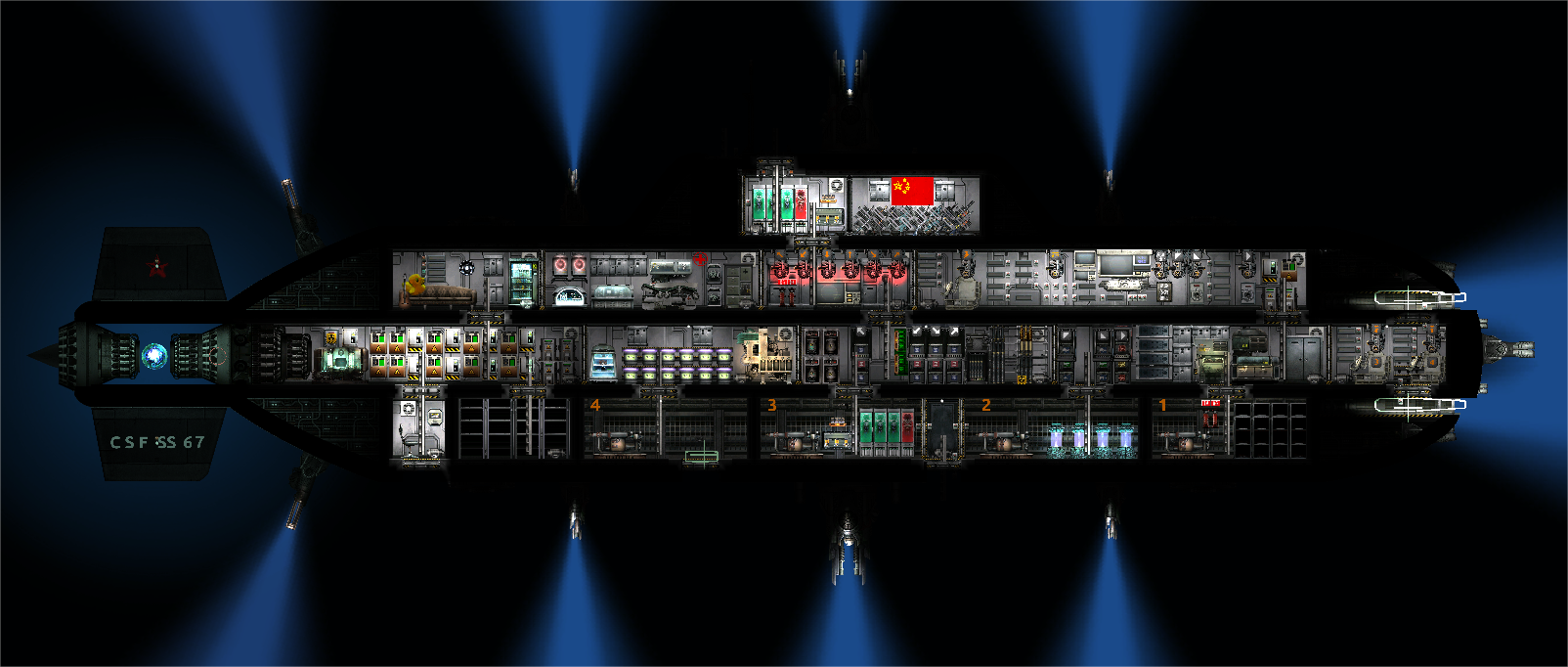 千年风雪-火力改装型 – Barotrauma Mod