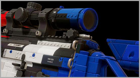 SCAR-20 | Blocked & Loaded (R-W-B)