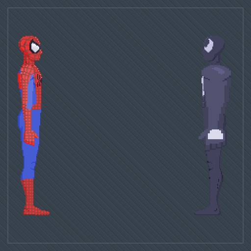 SPIDER-MAN VS VENOM-SPIDER-MAN