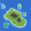 tropical island