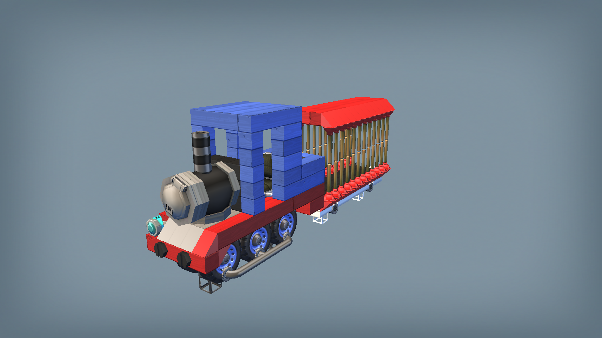 Thomas 1u train Vantuz-vagon