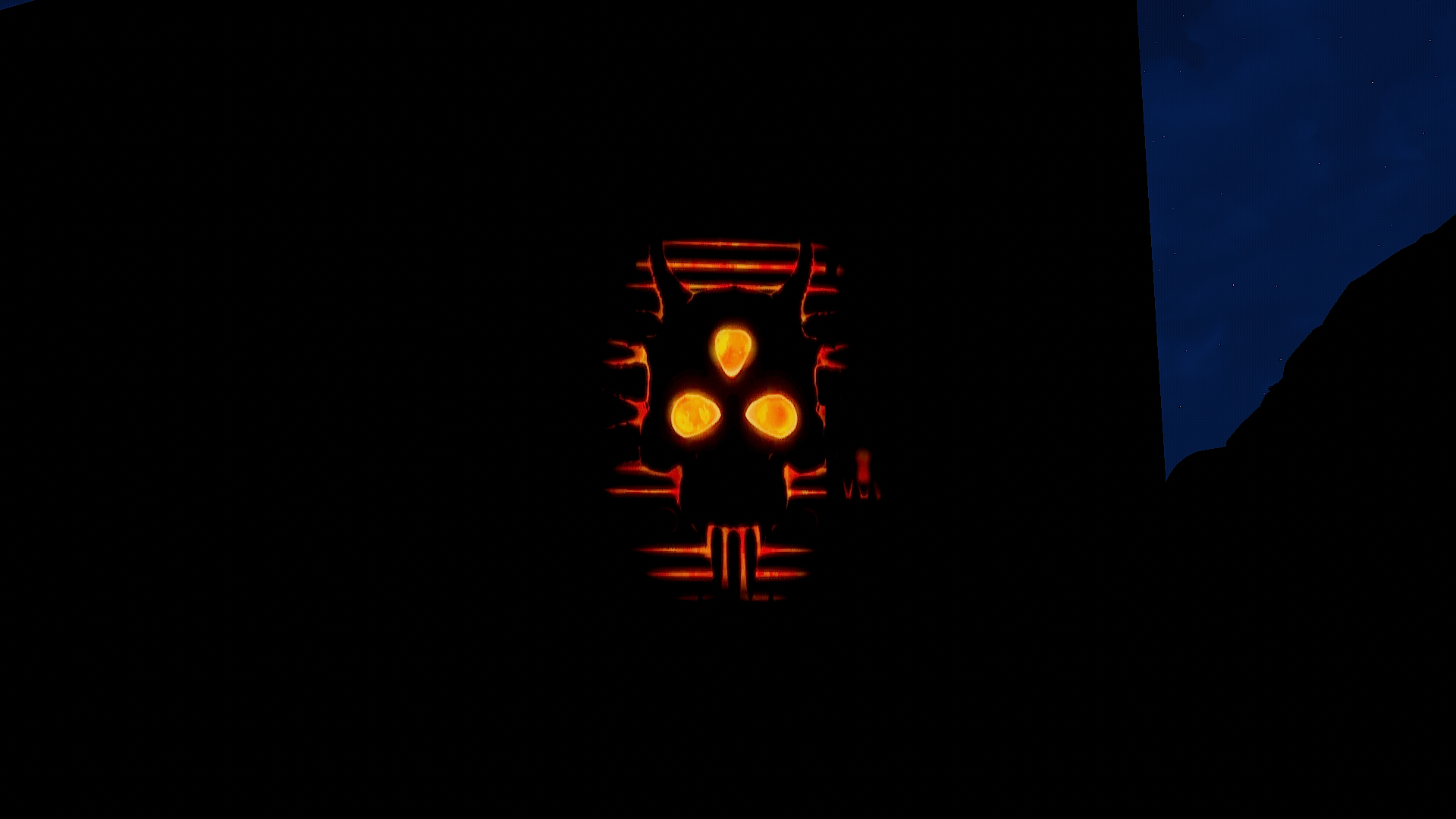 The Fiend Metal Door