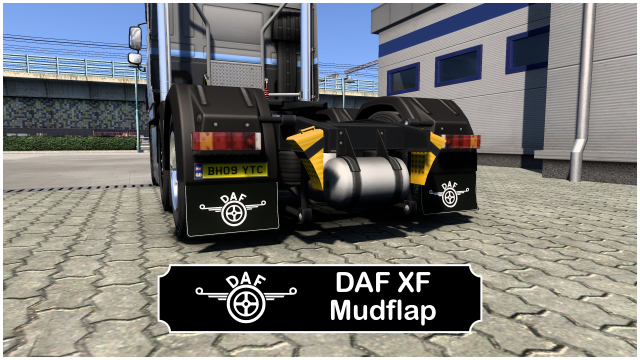 DAF XF Truck Mudflap