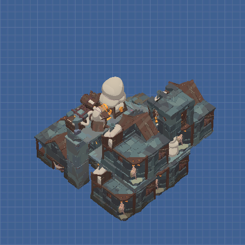 6 Shacks & 180 Oxygen !! concentrated  residential district map