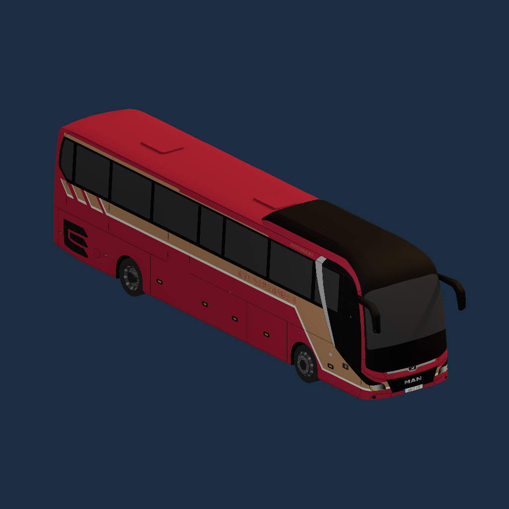 WHITE HORSE BUS (MAN Lion's Coach C by Chris)