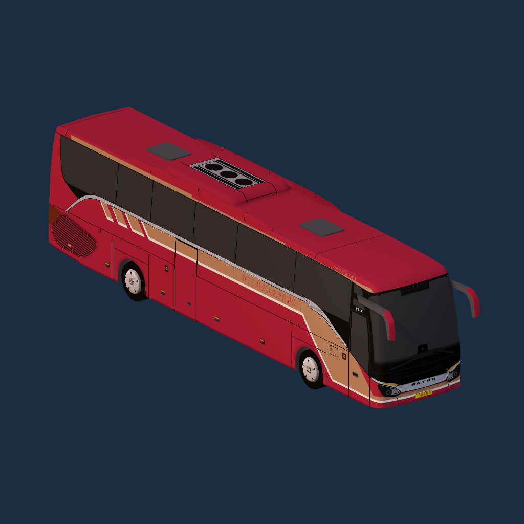 WHITE HORSE BUS (SETRA S516 HD 2axis by _T_B_N_)