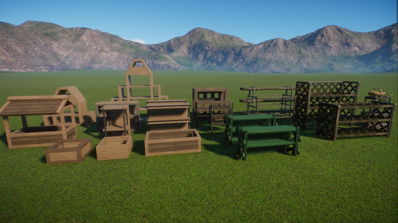 Shelves and Containers