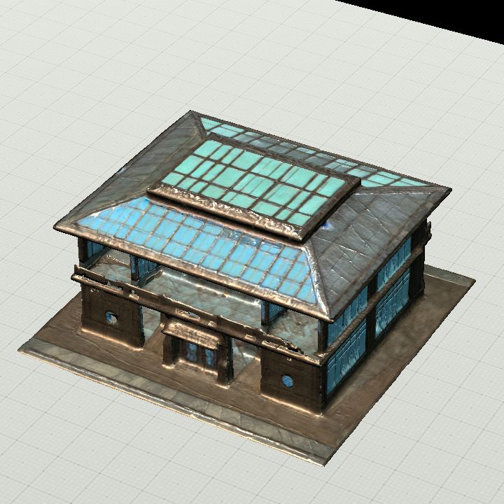 Sigil 2-story Glass Roof Building 1