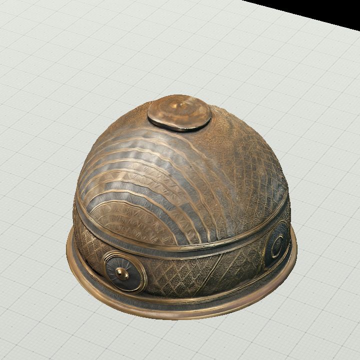 Dome - Bronze with Bands
