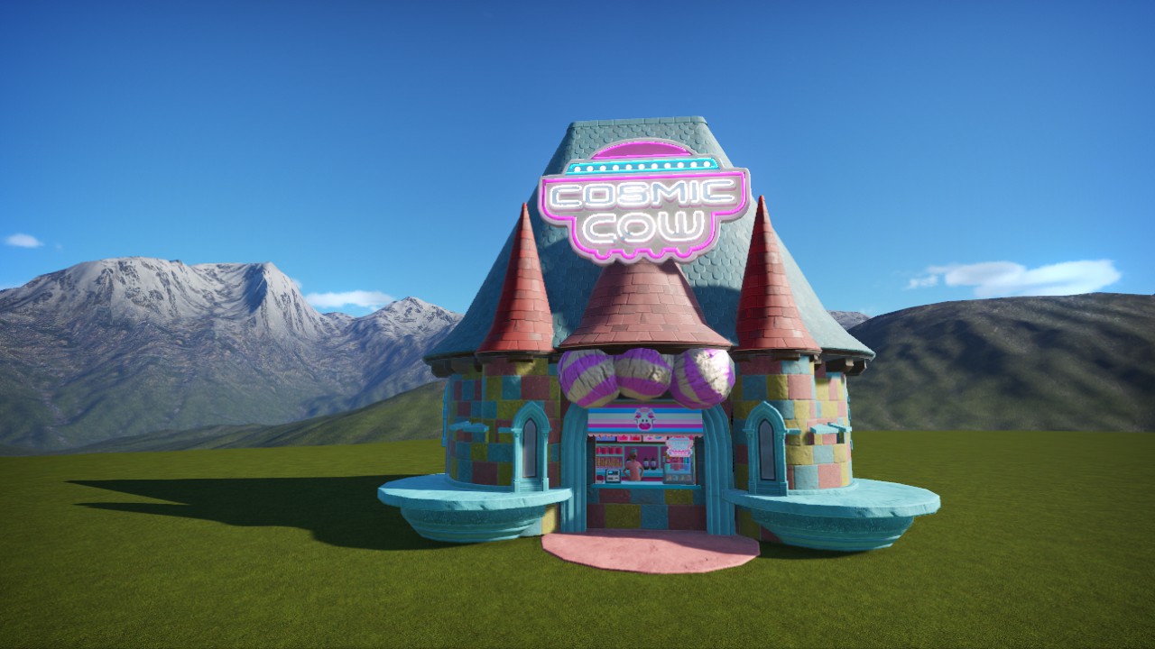 ICE CREAM PINK BLUE