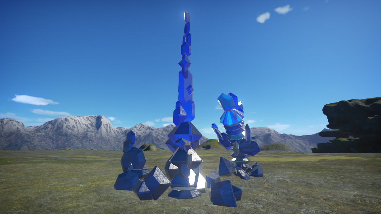 CRYSTAL ( BLUE )