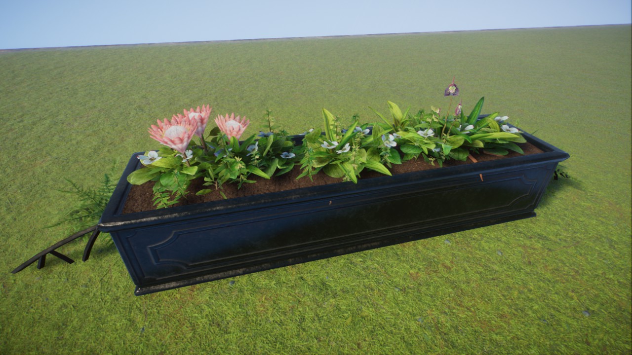 Modern planter preview