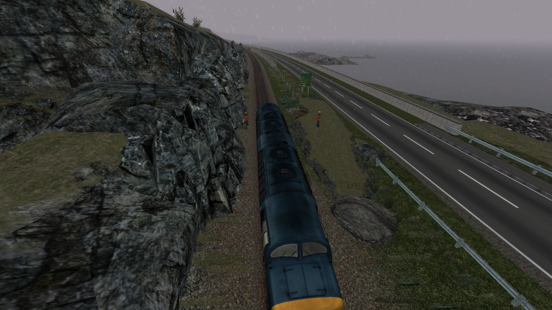 184 UK railway tour West Highland Line Extension Part 1 Mailaig to Arisang