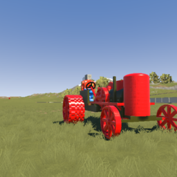 big iron tractor based on the 1900ss mogul farmall tractors