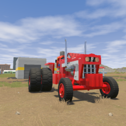 International 1468 turbo diesel v8 - twin wheeles  - pulling rig