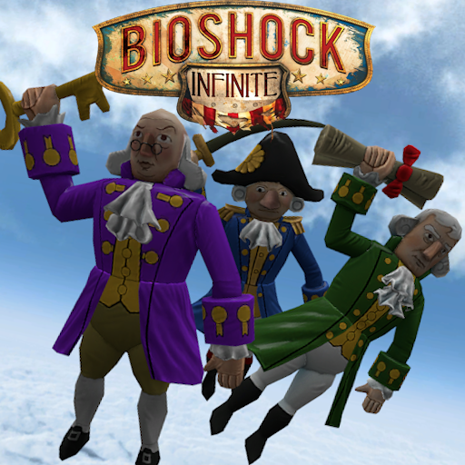 BIOSHOCK INFINITE - Founding Fathers Balloons Pack [Props]