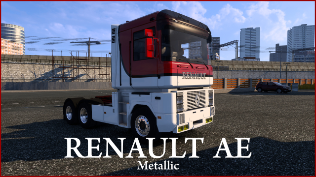 White Metallic Magnum AE