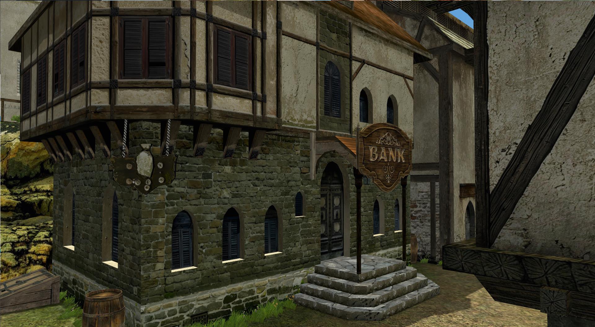 Retexture buildings facade